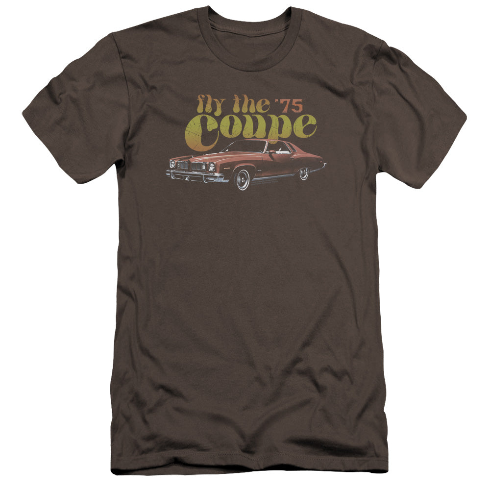 Pontiac Fly The Coupe Premium Bella Canvas Slim Fit Mens T Shirt Charcoal