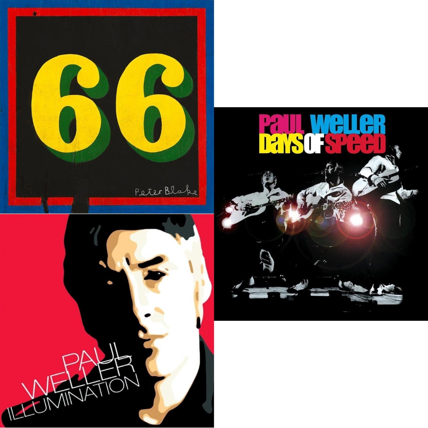 Paul Weller - 66 (180G) & Days Of Speed (2LP) & Illumination