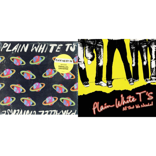Plain White T's - Parallel Universe (2 LP) & All That We Needed (Opaque Red LP Vinyl)