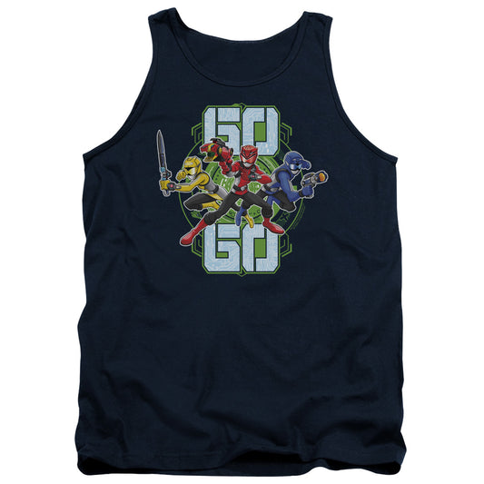 Power Rangers Go Go Mens Tank Top Shirt Navy