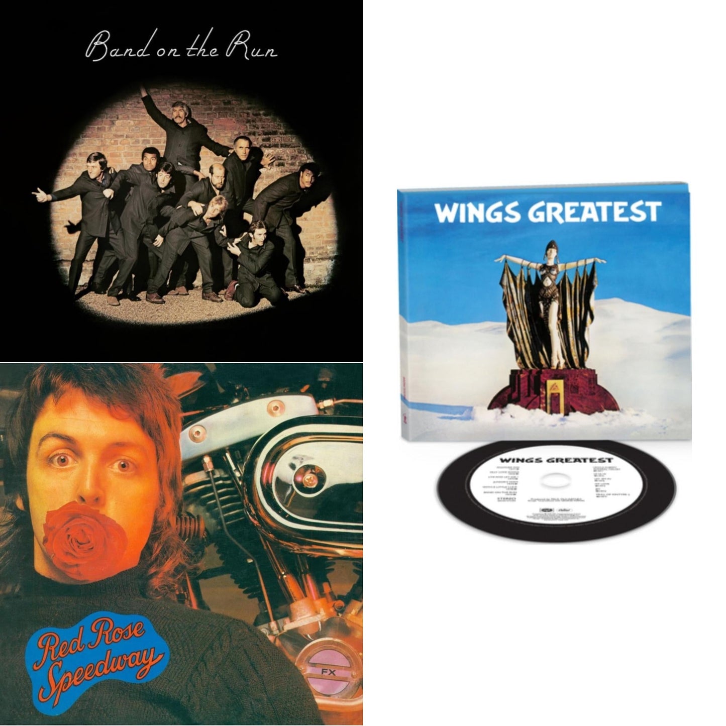 Paul & Wings Mccartney - Band On The Run (Shm-CD) (Limited) & Red Rose Speedway (Shm-CD) (Limited) & Greatest