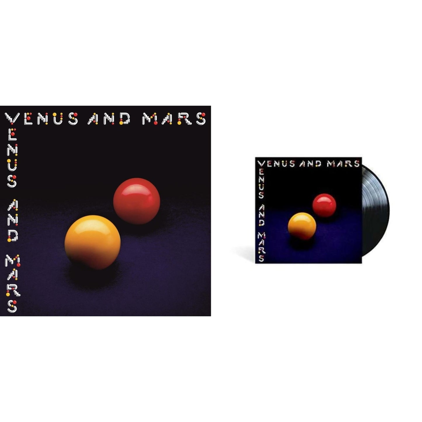 Paul & Wings Mccartney - Venus & Mars (50Th Anniversary) (180G/Half-Speed) & Venus & Mars - LP Vinyl Bundle