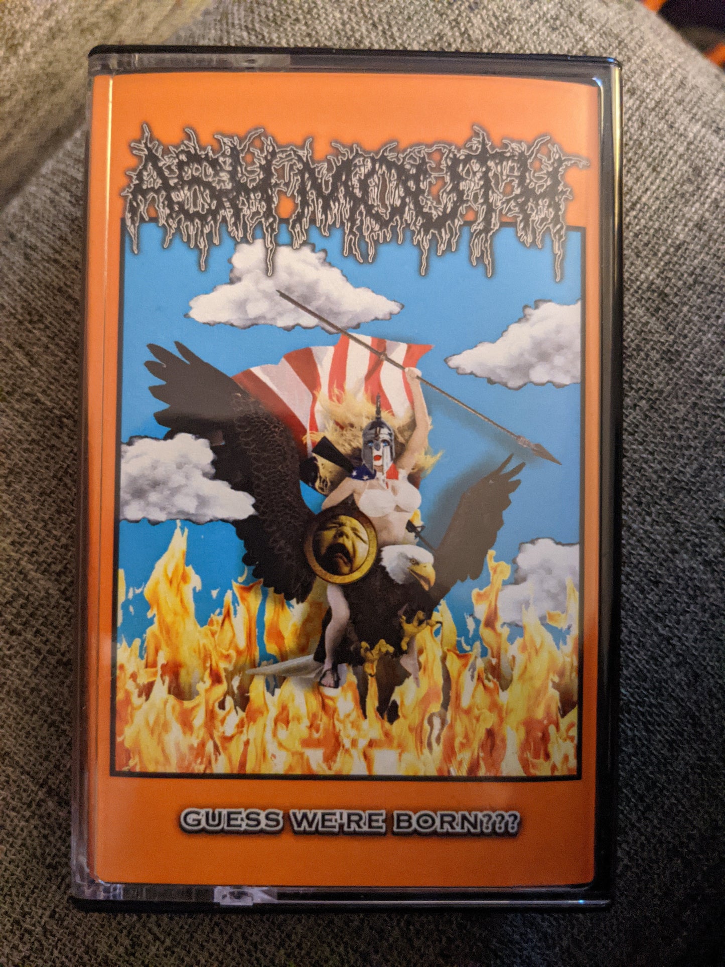 Ash Mouth - Guess We're Born??? Cassette Tape