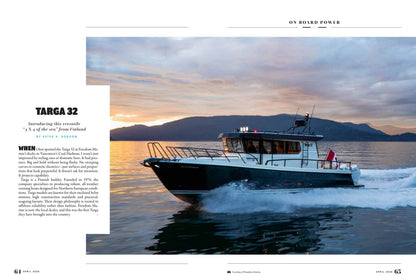 Pacific Yachting - April 2026: Warships To Reefs, Sunken Ships Of The Salish Sea, Spring Gear Guide, 8 Onboard Essentials & Must-Have Boat Upgrades, Targa 32 Sea Trial Performance Review & More!