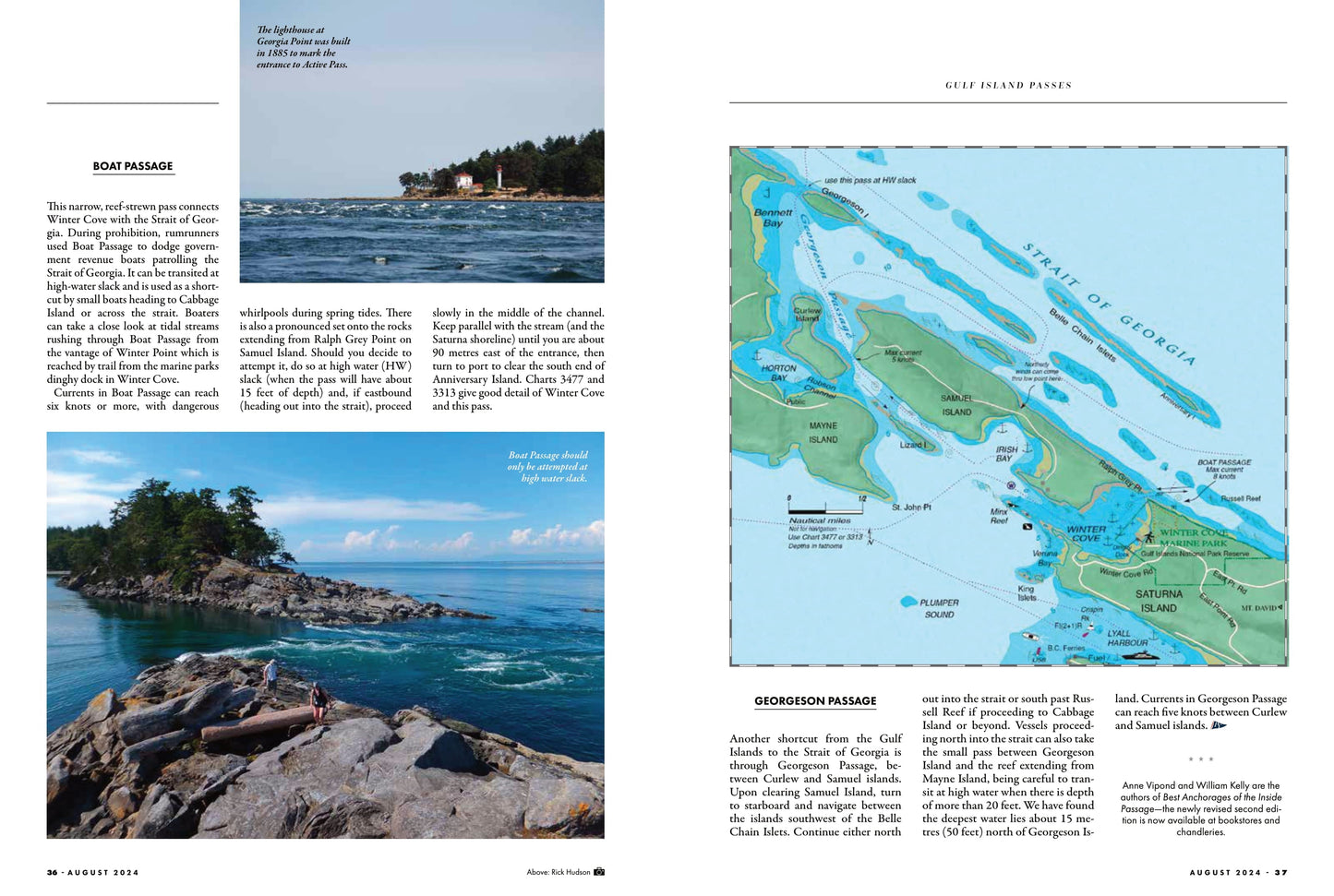 Pacific Yachting - August 2024: Unlocking Four Feared Gulf Island Passes, Uncovering The History Of Princess Louisa Inlet, 114 Cockpit Confessions, A Tale Of A Beloved Vintage Yacht & More!