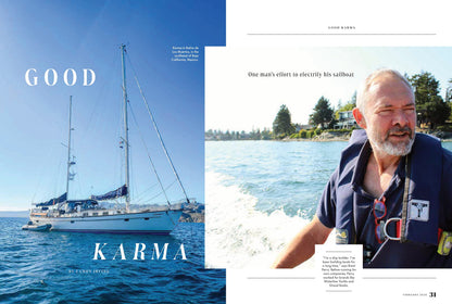 Pacific Yachting - February 2026: Re-Visiting Hot Springs Cove, Broughton Islands Charter, Electrify Your Sailboat, Axopar 29XC Cross Cabin Review, Tips For Sustainable Boating, Sailing Hacks & More!