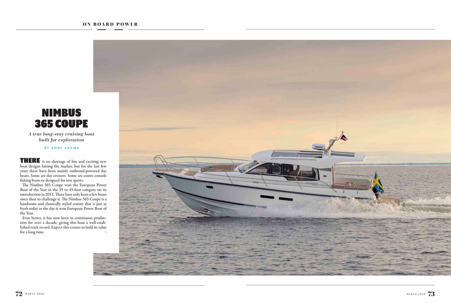 Pacific Yachting - March 2026: Spring Commissioning Maintenance Checklist, Plus The Ultimate Haul-Out Guide, Barkley Sound Dreamers, Puget Sound's Maritime History, Nimbus 365 Coupe & More!