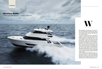 Pacific Yachting - November 2024: The Charter Issue, Caribbean Cruise From Saint Lucia To Saint George's, Exploring The Wild Coast, Gambier Island, Sailing The Clipper Route Home & More!