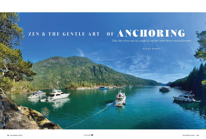 Pacific Yachting - October 2025: Tips & Techniques To Anchor Like A Pro, Exploring Cypress Island’s Eagle Harbor, Maintaining Your Fuel Tank, Restoring Gannet, Keel To Mast & More!