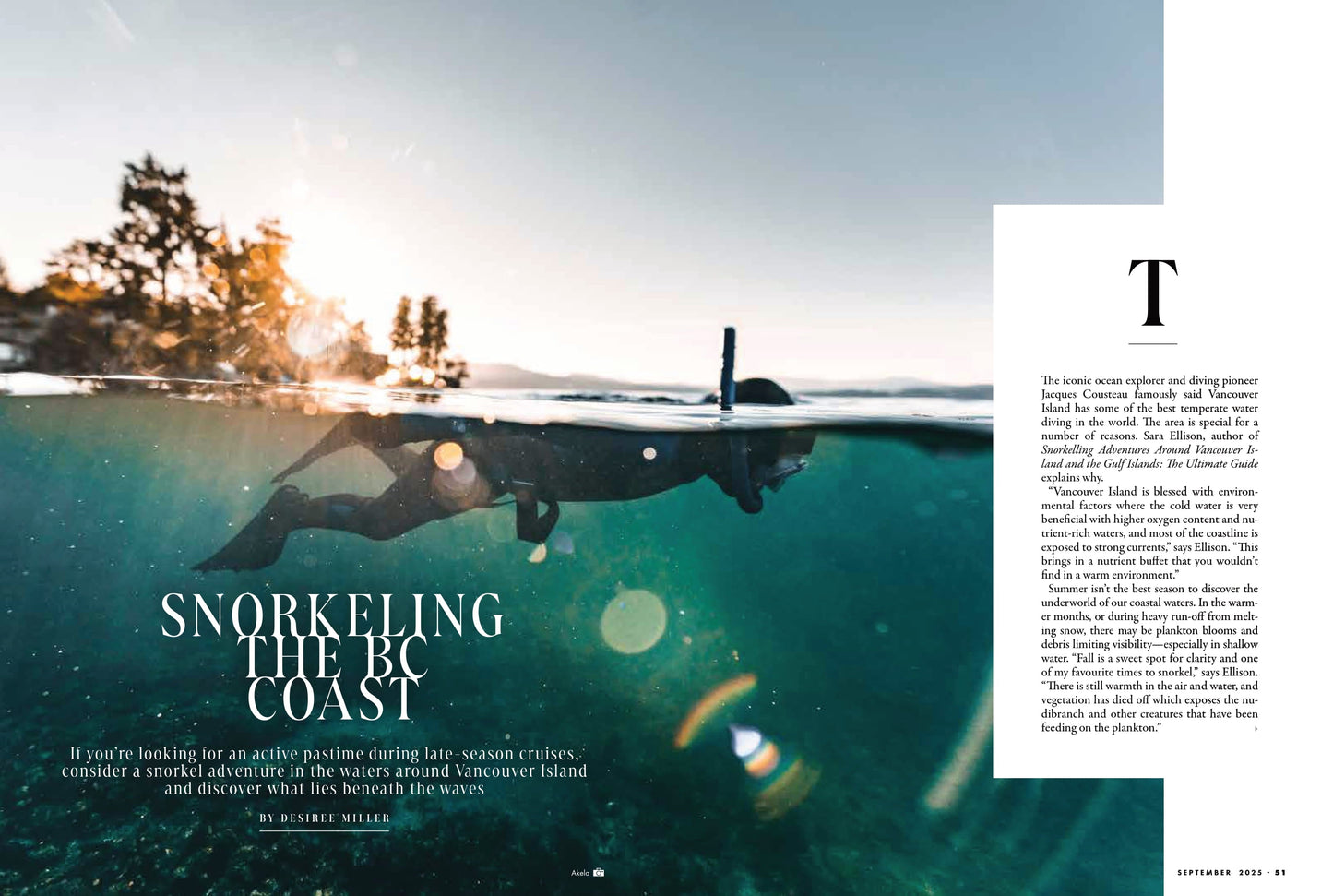 Pacific Yachting - September 2025: BC Coast's Top Snorkeling Spots, Weather Forecasting, Sointula Stories, Patrick Point Cove & Queen’s Reach, Inside The Van Isle 360, Lingcod Fishing Guide & More!