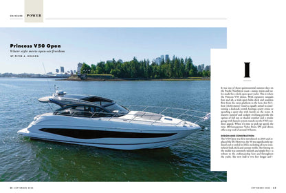 Pacific Yachting - September 2025: BC Coast's Top Snorkeling Spots, Weather Forecasting, Sointula Stories, Patrick Point Cove & Queen’s Reach, Inside The Van Isle 360, Lingcod Fishing Guide & More!