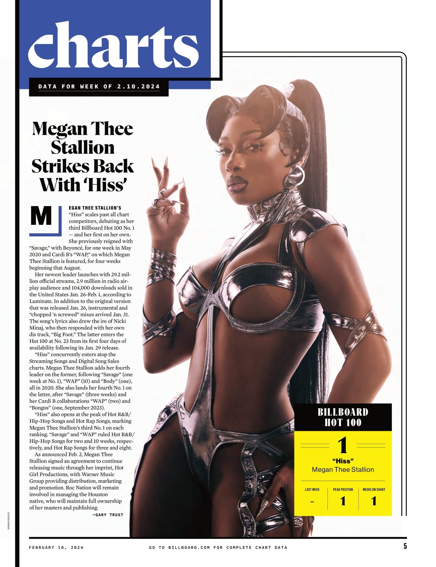 Billboard - 24.02.10 Edition: Usher’s Big Play, The Power Players, Next Stadium Anthems, Synch Secrets, Music’s Winning Sports Bets, Megan Thee Stallion Strikes Back, Oscar Music Preview & More!