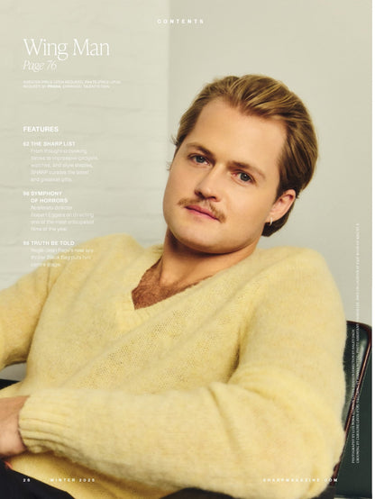 Sharp Magazine - Winter 2025: Regé-Jean Page Stays The Course, Power Plays With William Nylander, Holiday Gifts That Go The Extra Mile & More!