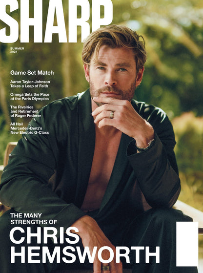Sharp Magazine – Summer 2024: Following His Performance In Furiosa, A Mad Max Saga, Australian Actor, Chris Hemsworth Lets Us In On The Making Of His Next Blockbuster Film - Project X & More!