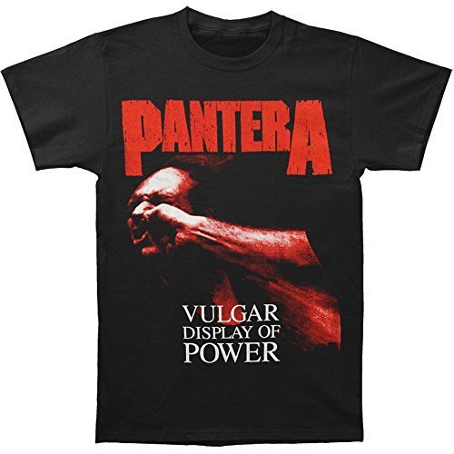 Pantera Pantera Red Vulgar Men'S T-Shirt, Black, Large [T-Shirt]