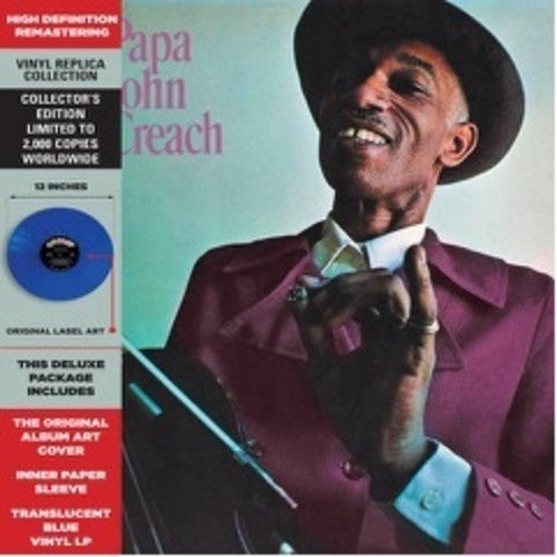 Papa John Creach - Papa John Creach (Limited edition, Blue Vinyl) [Vinyl] Vinyl Record
