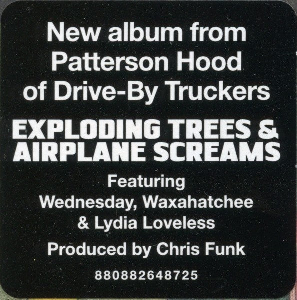 Patterson Hood – Exploding Trees & Airplane Screams (LP Vinyl) Vinyl Record