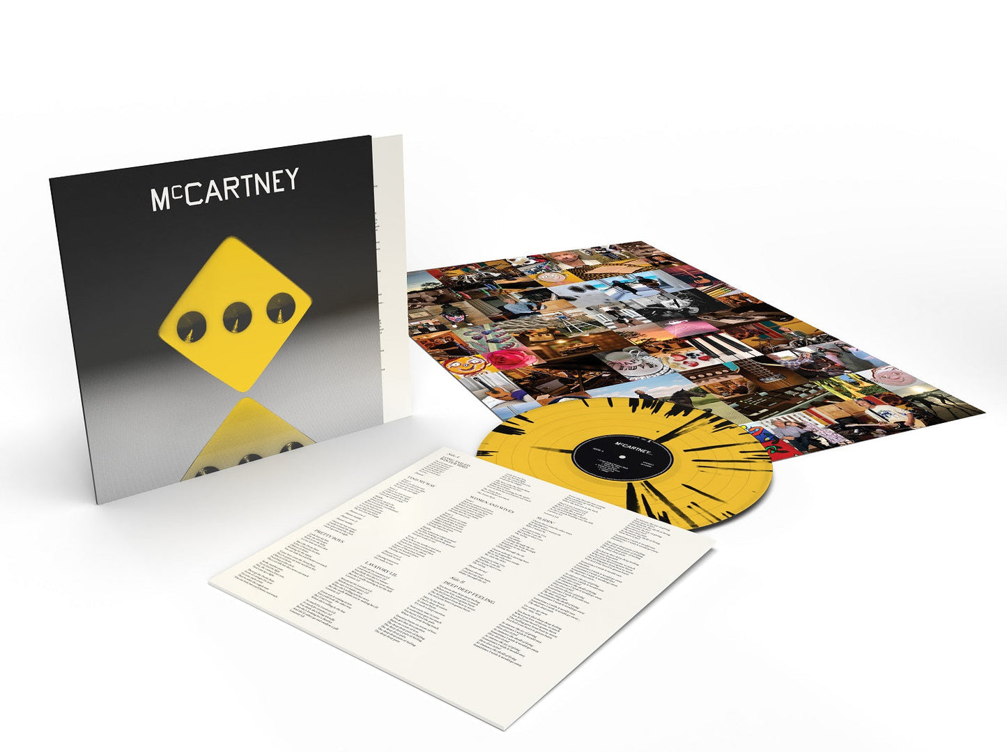 McCartney III [3333 Edition] [Yellow/Black Splatter LP] [Vinyl]