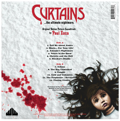 Curtains Original Motion Picture Soundtrack (180g, Clear & Red Vinyl) [Vinyl]