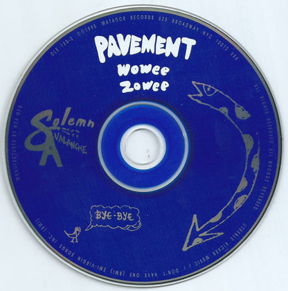 Pavement – Wowee Zowee Music CD