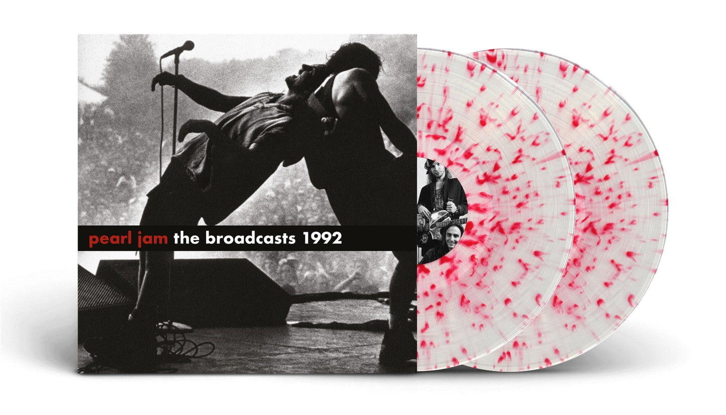 1992 BROADCASTS (CLEAR/RED SPLATTER VINYL) Vinyl Record
