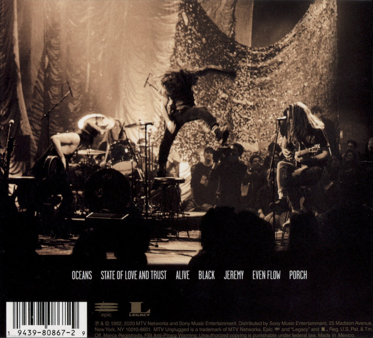 Pearl Jam – MTV Unplugged Music CD