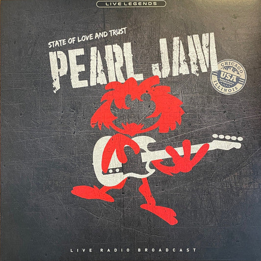 Pearl Jam - STATE OF LOVE AND TRUST (RED VINYL) Vinyl Record
