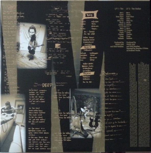 Pearl Jam – Ten (Original Recording Remastered 2-LP Vinyl) Vinyl Record
