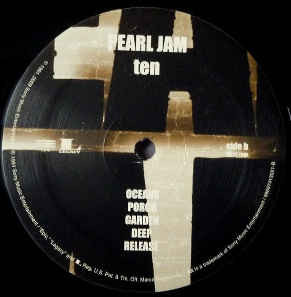 Pearl Jam – Ten (Original Recording Remastered 2-LP Vinyl) Vinyl Record