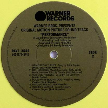 Performance - The Soundtrack (LP Vinyl) Vinyl Record