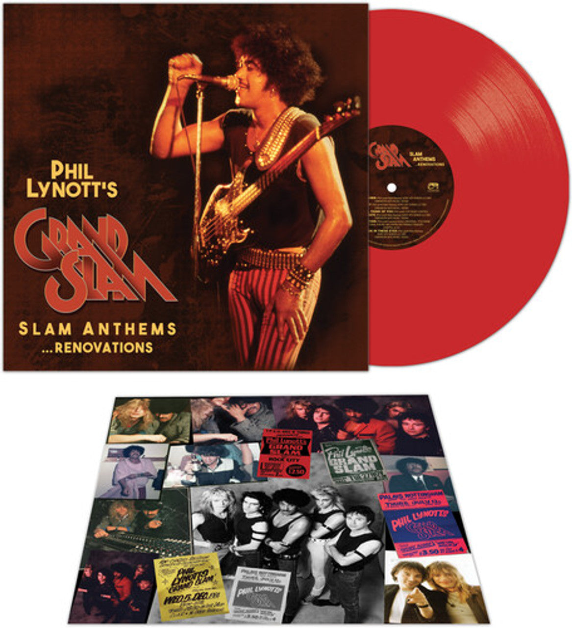Phil Lynott's Grand Slam - Slam Anthems...Renovations [Red] Vinyl Record