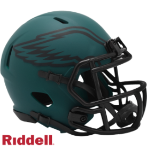 Philadelphia Eagles NFL Mini Speed Football Helmet RAVE