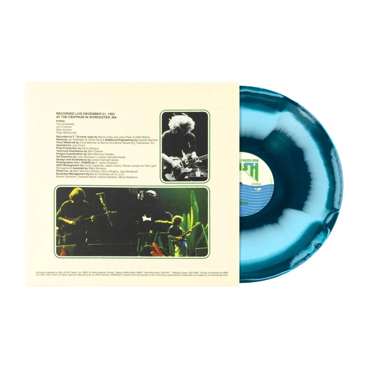 Phish – New Year's Eve 1993, Live at Worcester Centrum (5-LP Vinyl Deluxe Box Set) Vinyl Record