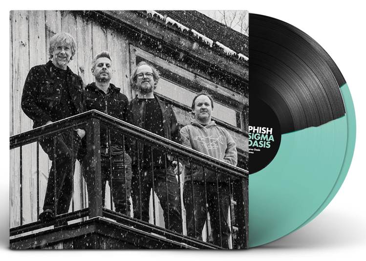 Phish - Sigma Oasis [2LP] (Seafoam/Black Split Vinyl, first time on vinyl, gatefold, limited) [Vinyl] Vinyl Record