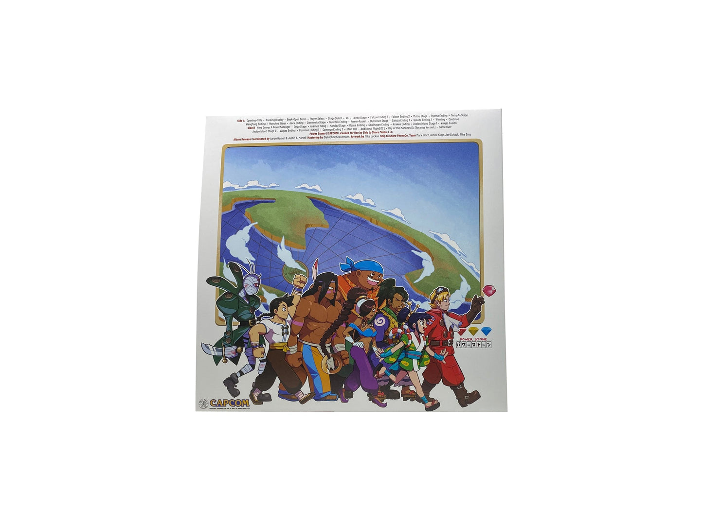 Power Stone Original Soundtrack (Limited Edition Splatter Colored Vinyl) Vinyl Record