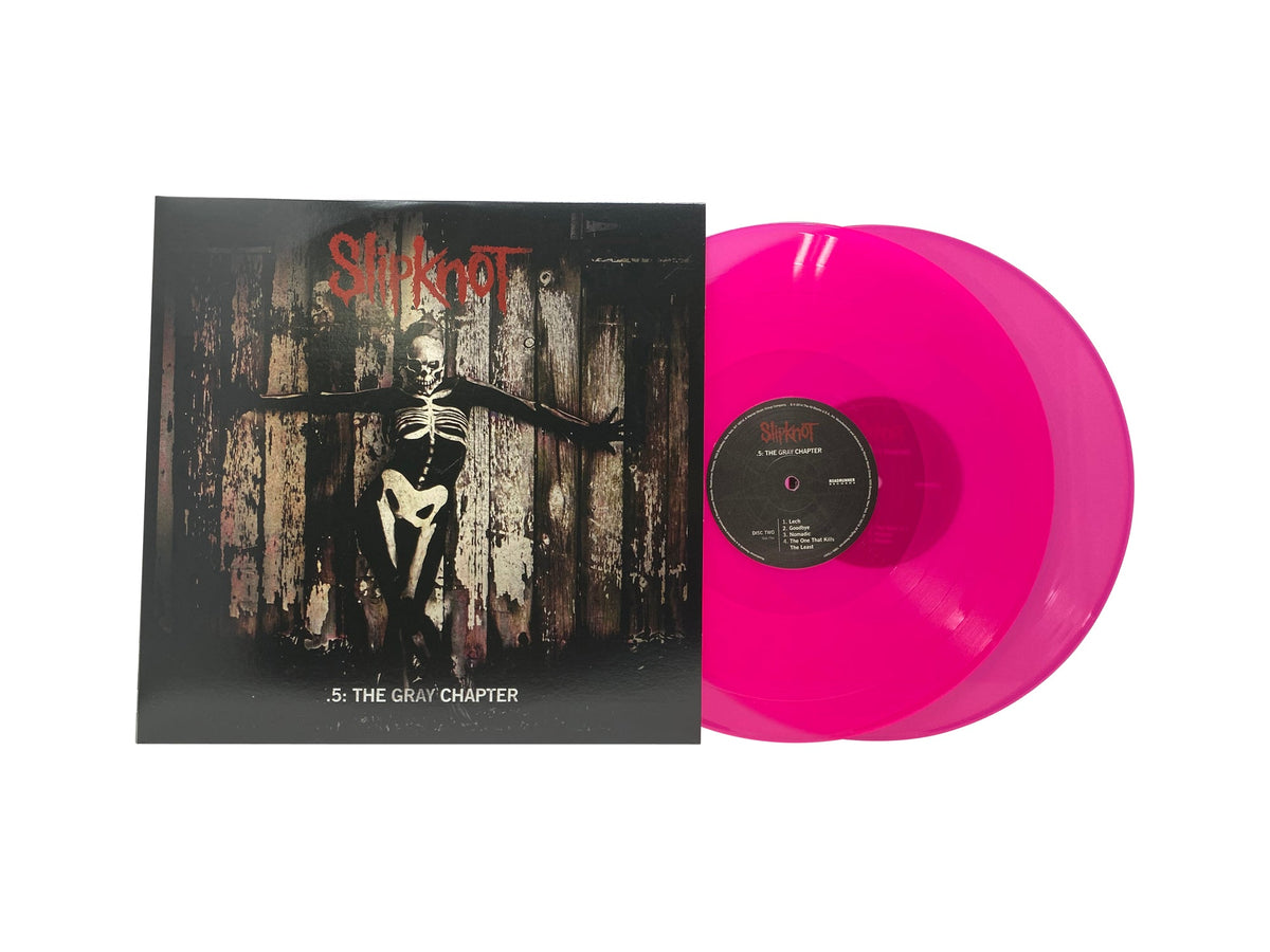Slipknot - .5: The Gray Chapter (Limited Edition Pink Colored Vinyl) Vinyl Record