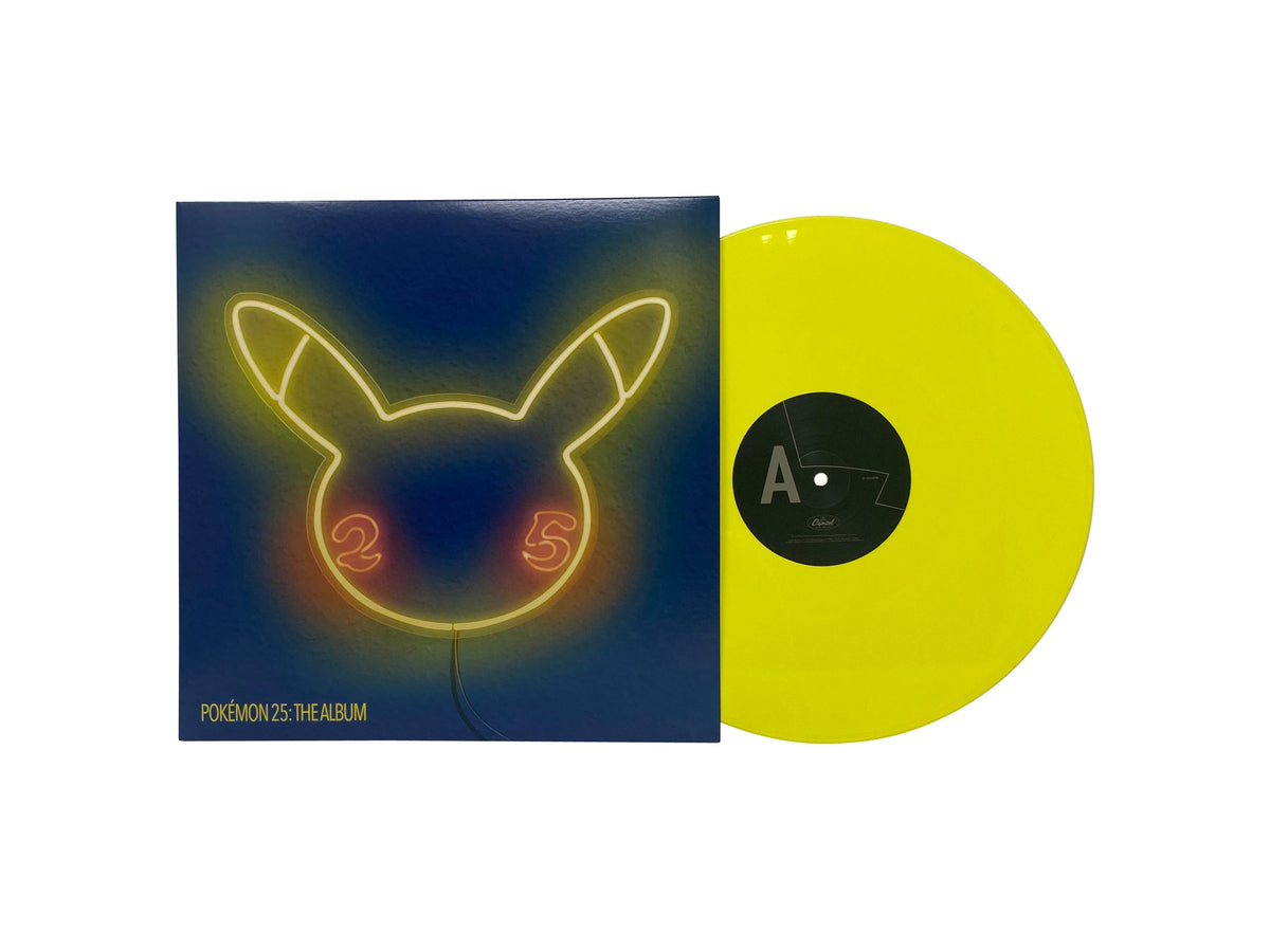 Pokemon 25: The Album (Limited Edition Yellow Colored Vinyl) Vinyl Record