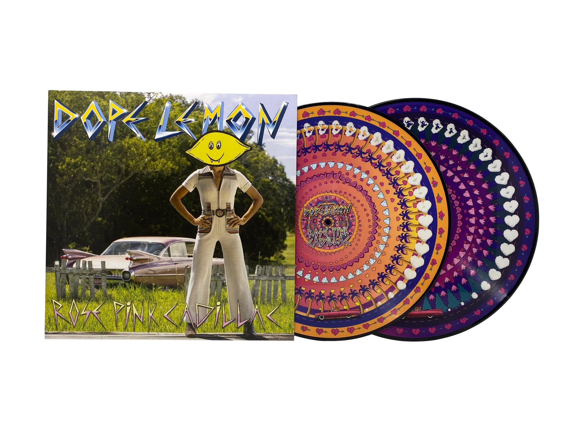 Dope Lemon - Rose Pink Cadillac (Limited Edition Double Picture Disc Vinyl) Vinyl Record