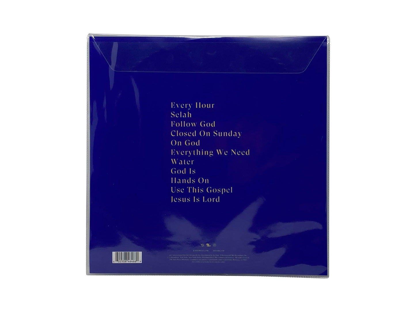 Kanye West - Jesus Is King (Blue Colored Vinyl) Vinyl Record