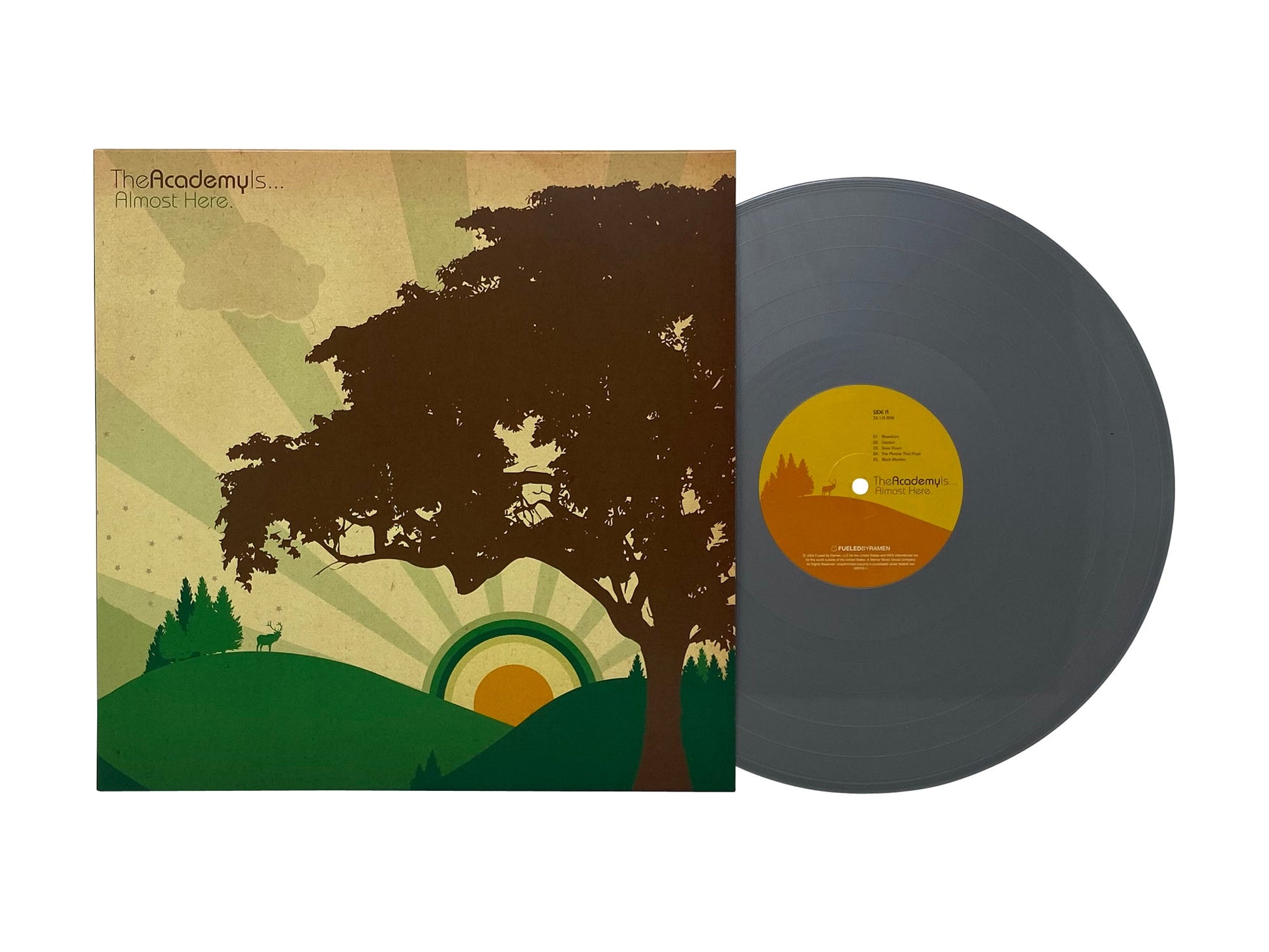 The Academy Is... - Almost Here (Limited Edition Silver Colored Vinyl) Vinyl Record