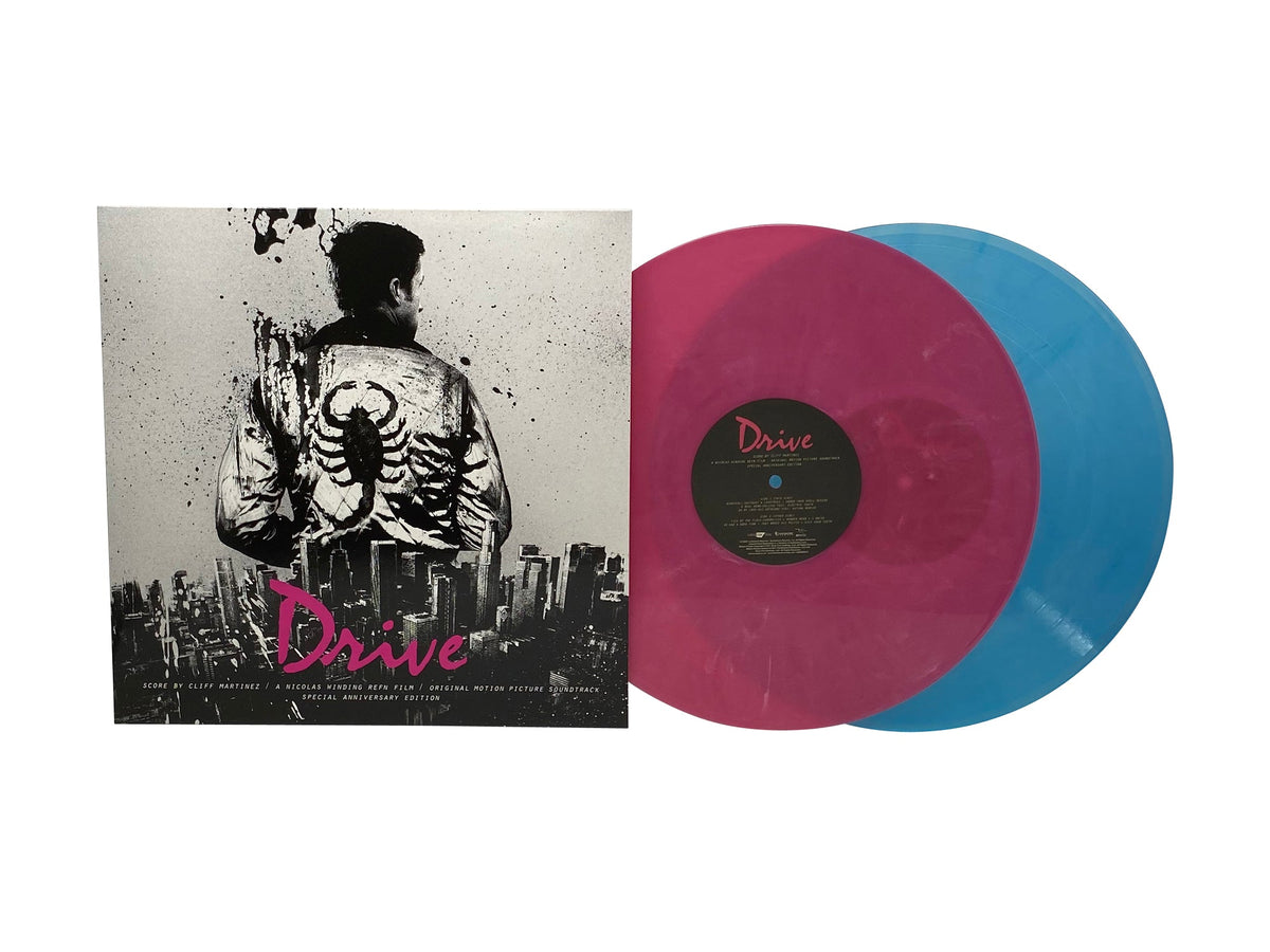 Drive - Original Motion Picture Soundtrack (Special 10th Anniversary Edition Blue & Pink Marble Colored Double Vinyl) Vinyl Record