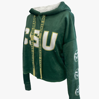 Colorado State Varsity Furry Womens Hoodie Officially Licensed