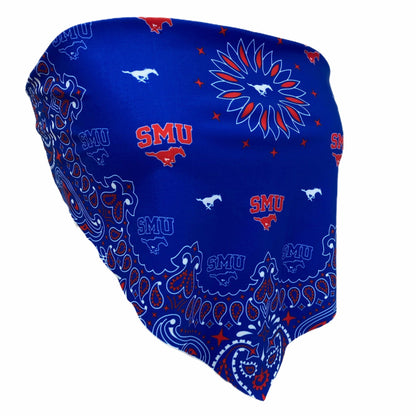 SMU Mustangs Womens Bandana Top Officially Licensed