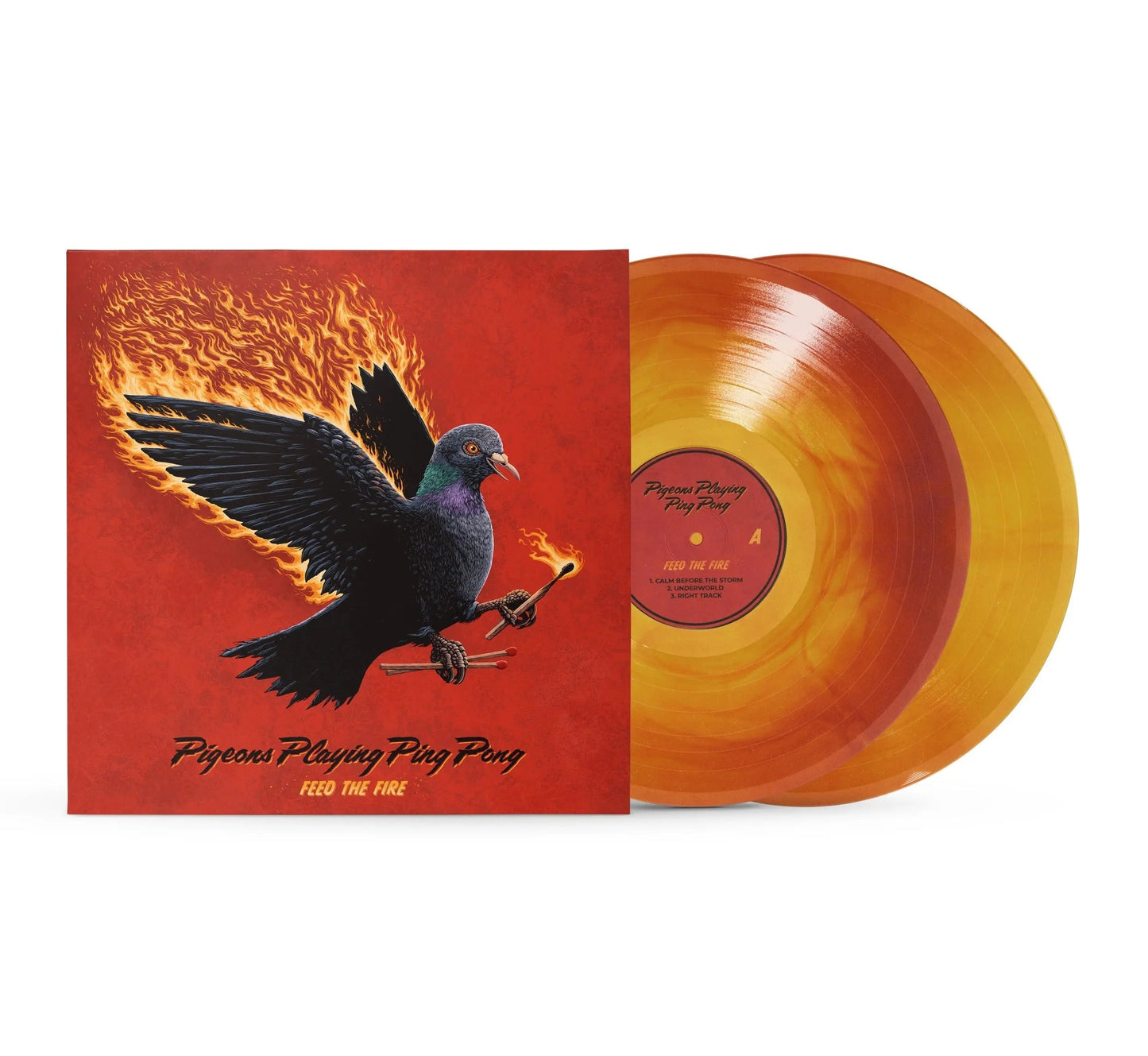 Pigeons Playing Ping Pong - Feed The Fire [2LP Ignite Galaxy] Vinyl Record