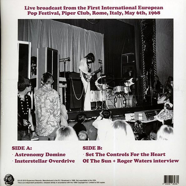 Broadcast In Rome Italy May 6Th 1968 (Yellow Vinyl) [Import] Vinyl Record