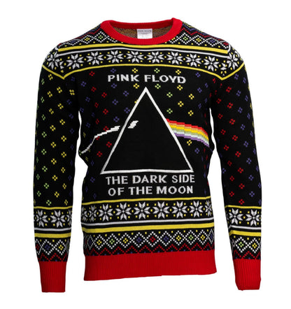Pink Floyd Dark Side of the Moon LP Cover Adult Unisex Ugly Christmas Sweater