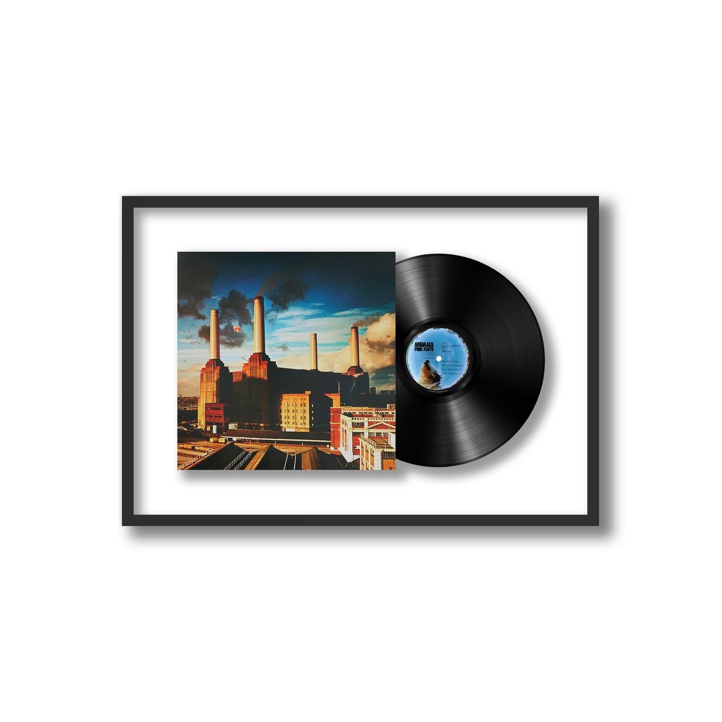 Pink Floyd Animals Framed Vinyl Record