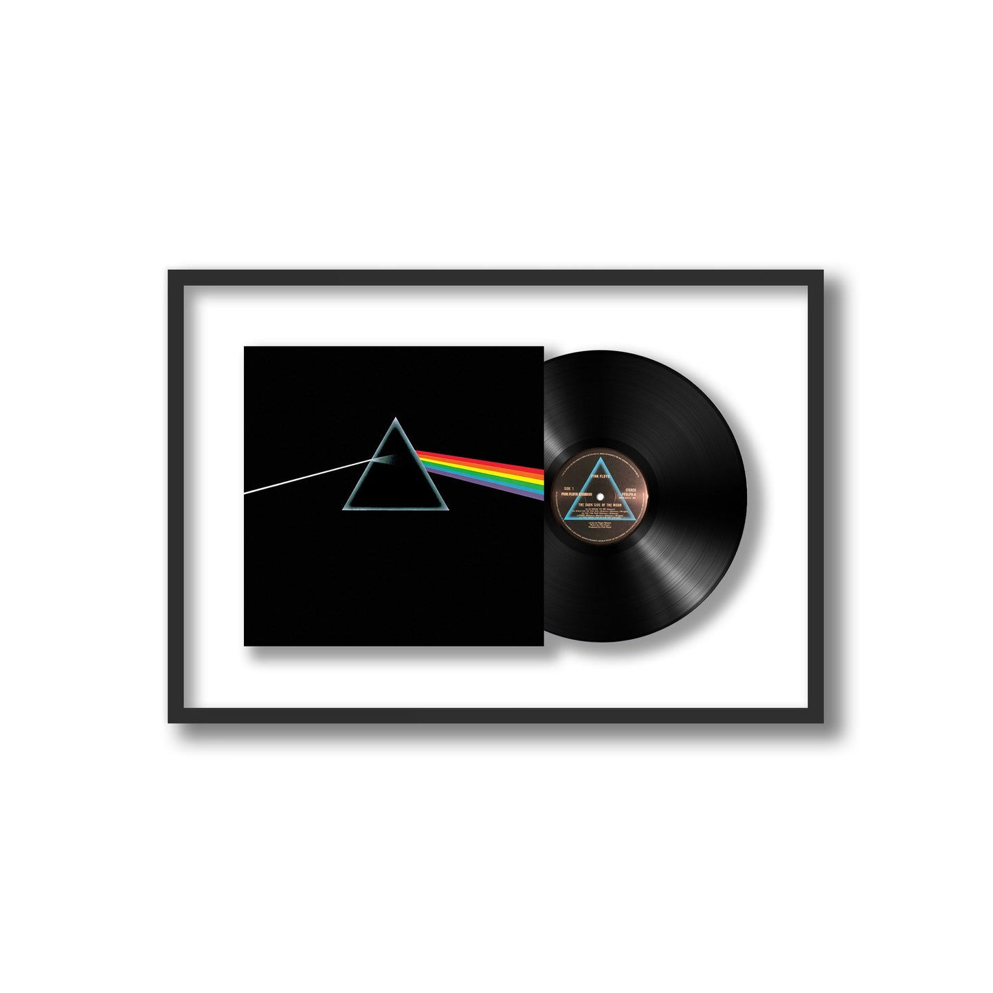 Pink Floyd The Dark Side of the Moon Framed Vinyl Record