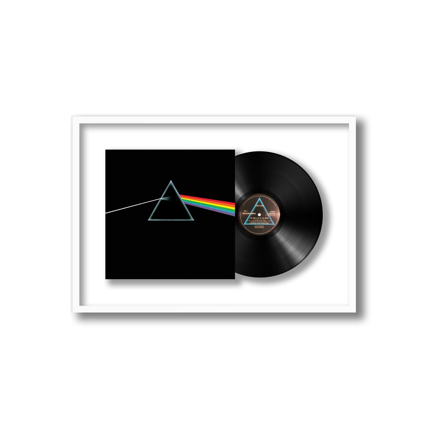 Pink Floyd The Dark Side of the Moon Framed Vinyl Record