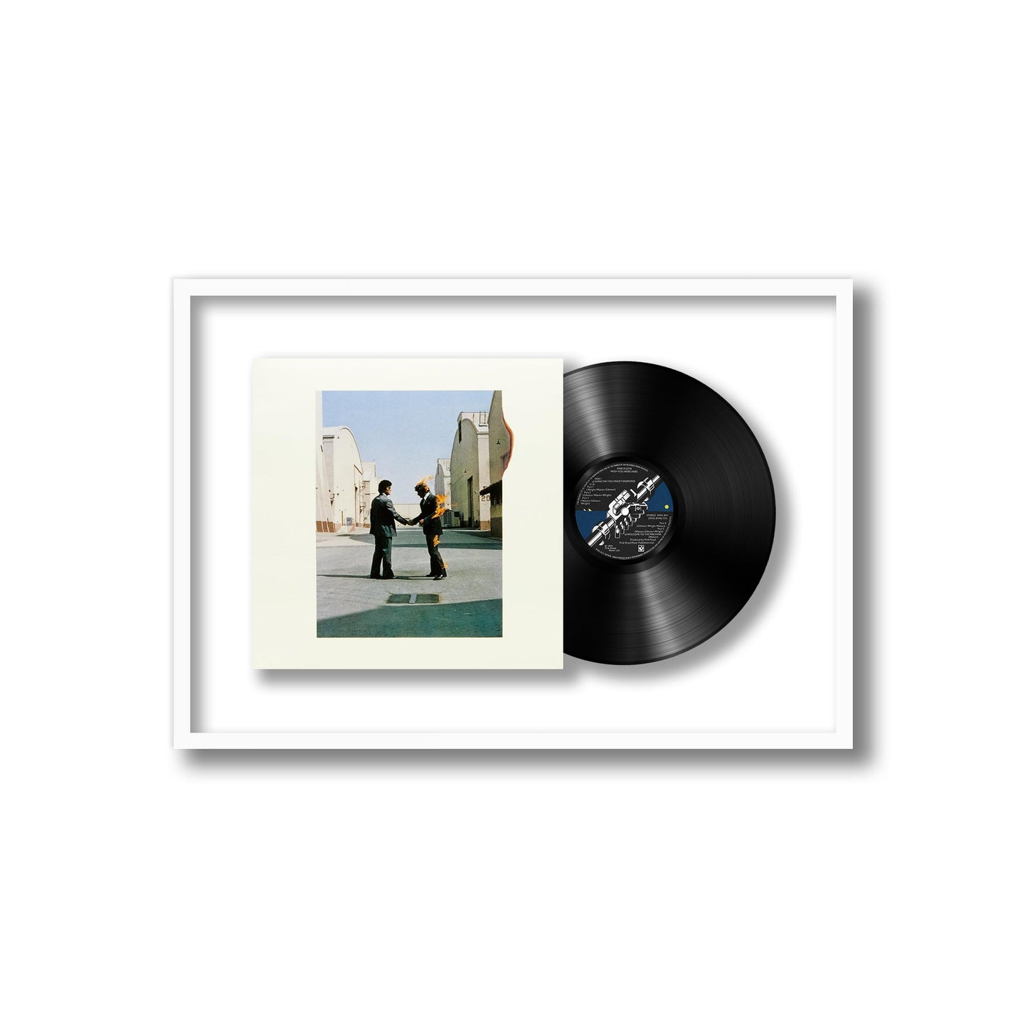 Wish You Were Here Framed Vinyl Record